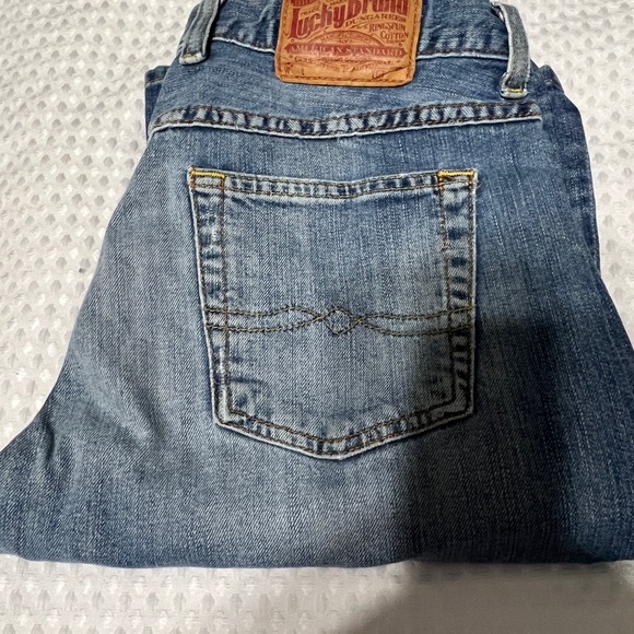 Lucky Brand Denim - Lucky Brand Striped Denim Jeans